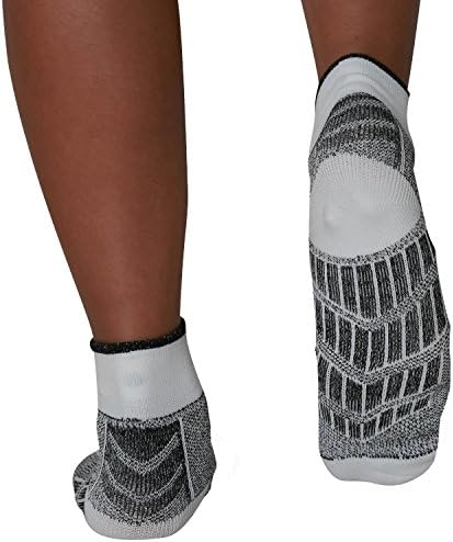 Saf Atlet Koşu Çorapları Çeyrek Uzunluk-Hafif, İnce, Nem Esneklik-Anti-Blister Atletik Çorap