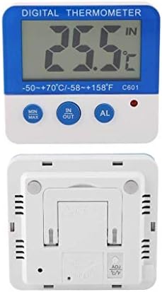 WODMB Termometre Dijital Higrometre Termometre, kapalı Termometre ile Nem Monitörü, büyük Ekran ile Sıcaklık ve Nem Ölçer Kapalı