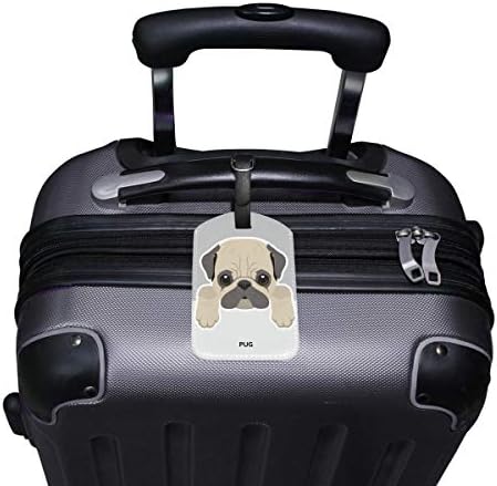 Wamıka sevimli Köpek PU Çanta Bagaj bavul Bagaj etiketleri seyahat aksesuarları 1 adet