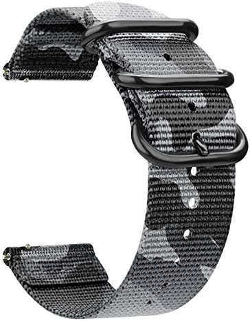 Stan Lee 22mm Saat Bantları ile Uyumlu Dişli S3 / Galaxy İzle 3 45mm / Galaxy İzle 46mm, Tutuşunu Ayarlanabilir Yedek Spor