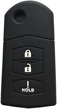 Rpkey Silikon Anahtarsız Giriş uzaktan kumandalı anahtar Fob Kapak Kılıf koruyucu Yedek Fit Için Mazda 2 3 5 6 CX-5 CX-7 CX-9
