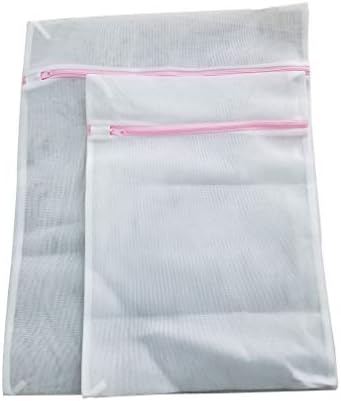 LCOOMİNT B47 örgü çamaşır torbası, orta, beyaz