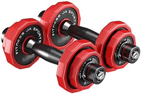 Dambıl erkek Spor fitness ekipmanları Bir Çift Ayarlanabilir ve Çıkarılabilir 10 kg/20 kg Kauçuk Kol Kas Eğitimi Fitness Ekipmanları
