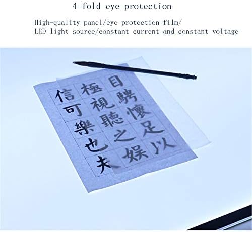 A4 Çizim Kurulu A1 Kaligrafi Aydınlık Istasyonu Çin resim kopya Saydam Masa Boyama Kurulu Comic Aracı LED Animasyon Kopya Istasyonu