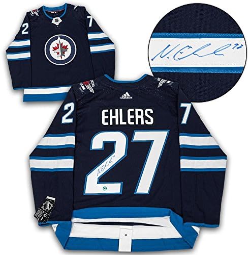Nikolaj Ehlers Winnipeg Jets İmzalı Adidas Forması-İmzalı NHL Formaları