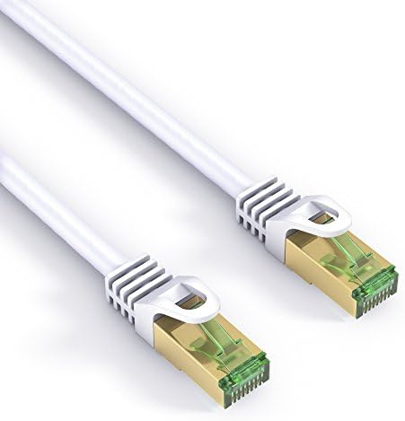 Bağlantı Kablosu-Ağ Kablosu-Ethernet Kablosu Beyaz Beyaz 15,0 m