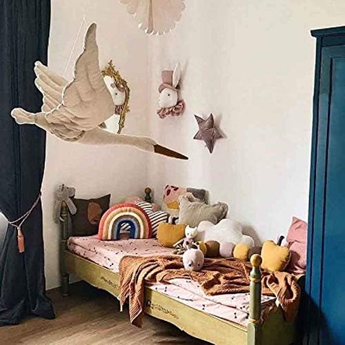 UXZDX CUJUX Yaratıcı Duvar Asılı Kadife Bebek Kumaş Aile Yatak Odası Çocuk Dekorasyon Kolye Konfor Yastık