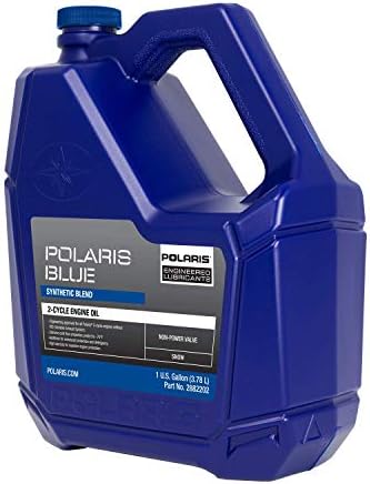 Polaris Blue Sentetik Karışım 2 Zamanlı Yağ 2 Zamanlı Kar Motosikletleri, 2882202,1 Galon