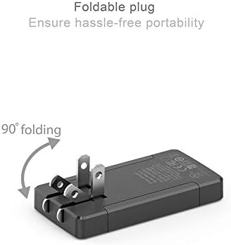 BUDİ 17W Ekstra İnce Taşınabilir Duvar Şarj Cihazı 2 Portlu USB - A Şarj Cihazı 3.15 x 1.57 x 0.4 inç