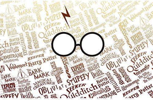 Tervis Harry Potter-Sargılı ve Siyah Kapaklı Gözlük ve Yara İzi Tumbler 16oz, Şeffaf