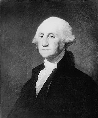 George Washington Fotoğrafı-1900'den Kalma Tarihi Eser-ABD Başkanı Portresi - (4 x 6) - Mat