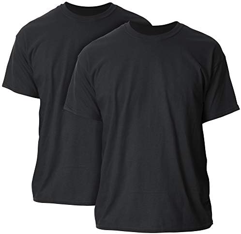Gıldan Erkek Ağır Pamuklu Tişört, Stil G5000, 2'li Paket
