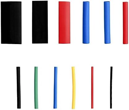 Isı Shrink boru-uzunluk ısı Shrink KİTİ ile 560 adet 2:1 ısı Shrink tüp 5 Renkler 12 Boyutları,Elektrik yalıtımı için, tel
