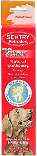 Fıstık Ezmesi Doğal Köpek Diş Macunu-2.5 oz. [5'li Set]
