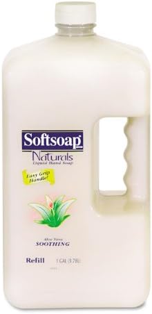 Softsoap Nemlendirici El Sabunu w/Aloe, Sıvı, 1 gal Dolum Şişesi (2 Paket)