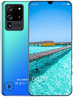 NC S60 Pro.5G Akıllı Telefon 7.1 inç Su Damlası Ekranlı Cep Telefonu. Siyah, Gümüş, Degrade Mavi. Akıllı Telefonun Kilidini
