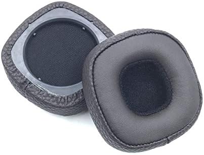 Kulaklık Contası Marshall Major III Bluetooth için 1 Çift Yumuşak Köpük Kulaklık Ceketi Kulaklıklar,Basit ve Pratik(Siyah)