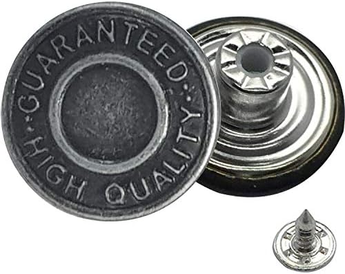Kırpma Dükkanı 17mm Kot Saplama Düğmeleri Dayanıklı Tack Raptiye Düğmeleri, Kot Etek, Pantolon, Ceket için Eksik veya Eski