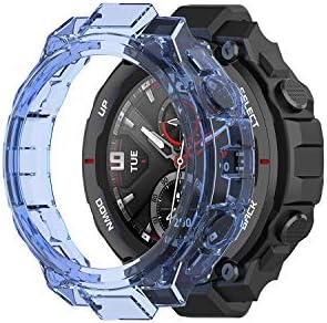DKEnjoy Yumuşak TPU Koruyucu Şok Geçirmez Ultra Ince Kapak Aksesuarları Kılıf Koruyucu Kabuk ıçin Uyumlu Amazfit T-Rex Smartwatch