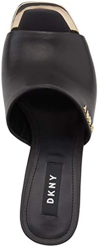 DKNY kadın Burnu Açık Moda Pompa Topuk Sandalet