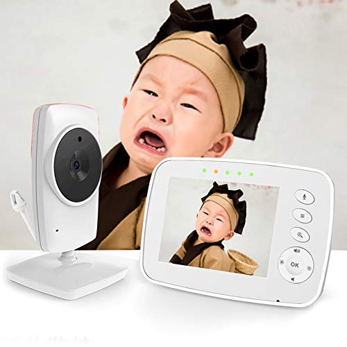 Bebek Monitörü, Dijital Bebek Monitörü, Özel Sinyal Gece Görüşü Eco Modu Düşük (ABD Standardı (100-240v))