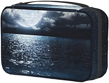 Ay Ve Deniz makyaj çantası Asılı Çok Fonksiyonlu Kozmetik Durumda Taşınabilir Makyaj Çantası Kanca Asılı Seyahat makyaj çantası