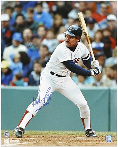 Wade Boggs Boston Red Sox İmzalı HOF 2005 Yazılı 16x 20 Fotoğraf-İmzalı MLB Fotoğrafları