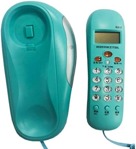 WODMB Telefon Kablolu Telefon-Telefonlar-Retro Yenilik Telefon-Mini Arayan Kimliği Telefon, Duvara Monte Telefon Sabit Telefon
