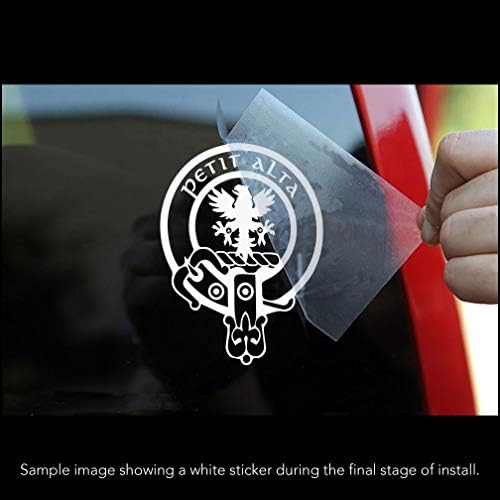 Caldwell İskoç Klan Vinil Sticker Çıkartma Tartan Afiş Seçeneği ile Aile