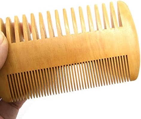 ZHLCıty Çift Taraflı Saç Combs İnce Diş Saç Combs Kadınlar ve Erkekler için Kullanın