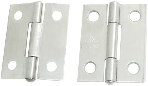 Aexıt 1.5 Uzun İnşaat Donanım Gümüş Ton Metal Pencere Kapı Menteşeleri 2 Adet Modeli: 62as193qo327