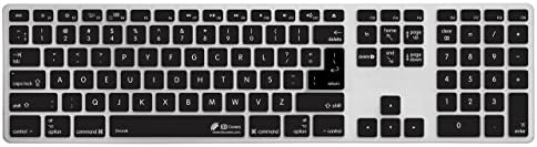 KB, Num Pad (DV-AK-CB-2)ile Apple Ultra İnce Klavye için Dvorak Klavye Kapağını Kapsar