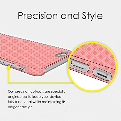 AMZER El Işi Tasarımcı Ince Yapış Hard Case ASUS Zenfone 6 ıçin A600CG, HD Renk, Ultra Hafif Case Arka-Soluk Kalpler