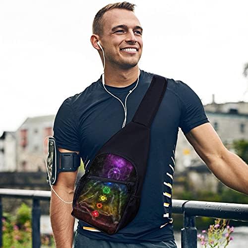 Yoga Sling Crossbody sırt çantası omuz çantası rahat sırt çantası açık Bisiklet yürüyüş seyahat için