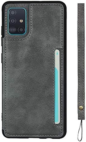 Samsung Galaxy S20 FE 5G için Kart Tutucu ile EYZUTAK Cüzdan Kılıf, Snap Düğmesi ile Premium PU Deri Flip Case, Koruyucu Tampon